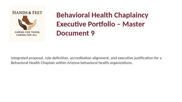 Chaplaincy Portfolio