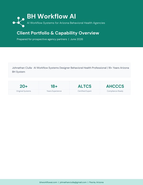 BH Workflow AI Portfolio